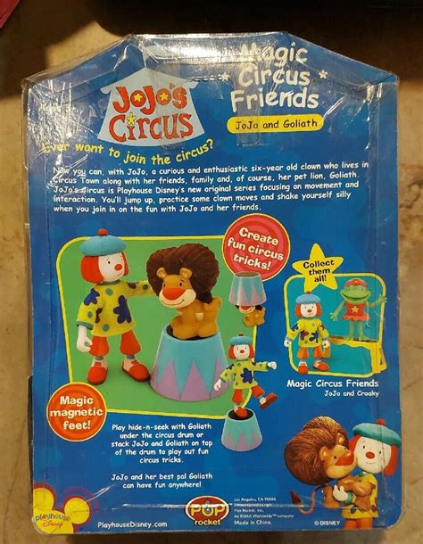 Playhouse Disney Jojo S Circus JOJO GOLIATH Figures Playset MAGIC