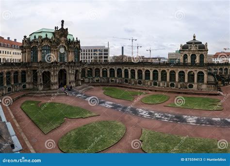 Dresden Zwinger Wall Architecture Monument Germany Travel Tourism ...