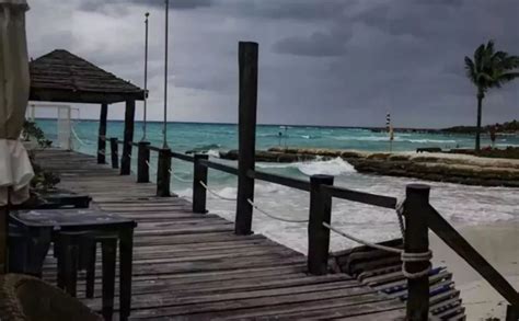 Clima En Canc N Prev N Cielo Nublado Y Probabilidad De Lluvias En