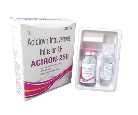 Allopathic 250 Mg Aciclovir Intravenous Infusion For Hospital 1 Vial