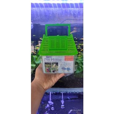 Jual Aquarium Pet Home Nikita Tutup P L T 13 10 9 Cm Shopee Indonesia