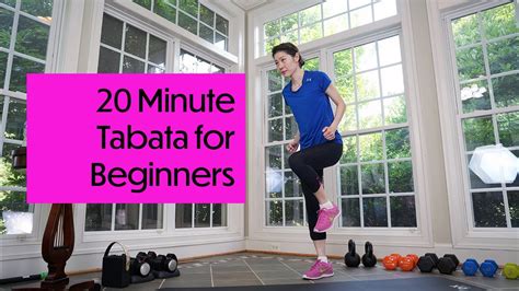 Intervalup 20 Minute Tabata Hiit Workout For Beginners No Jumping All Standing 20분 층간소음 없는