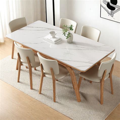 Greyleigh New Small Apartment Table And Chairs 7 Piece Dining Set