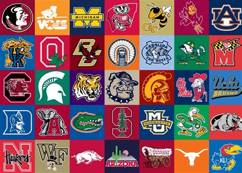 All College Football Team Logos