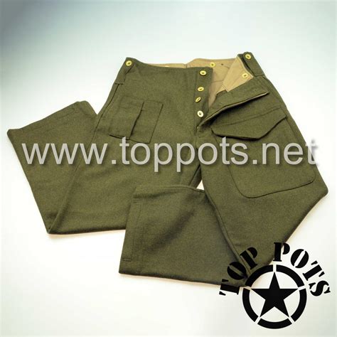 Canadian Army Uniforms - Top Pots - WWII US M-1 Helmets, Liners and Reproduction Uniform Sales