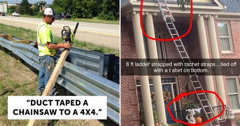 People Are Sharing Cringey Workplace Safety Fails In This Online Group (35 Pics)