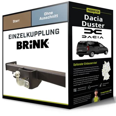 Starre Anh Ngerkupplung F R Dacia Duster I Phase Typ