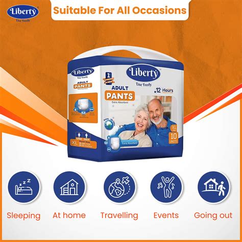 Buy LIBERTY PREMIUM ADULT DIAPER EXTRA LARGE XL 20 COUNT WAIST 38 65