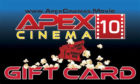 Gift Cards - APEX Cinemas