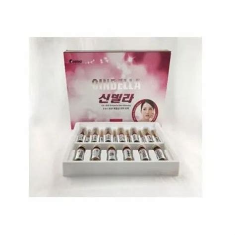 Cindella 5 In 1 EGF Glutathione Skin Whitening 6 Sessions Injection