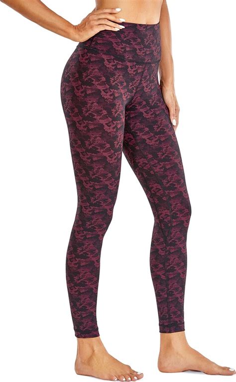 CRZ YOGA Women S Naked Feeling Yoga Pants 7 8 High Waist Sports Running