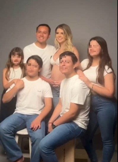 Brunella Horna embarazada en sesión de fotos con los hijos de Richard