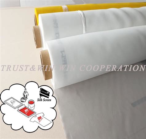 Bolting Cloth Serigraphy Screen Printing Mesh With Low Elongation