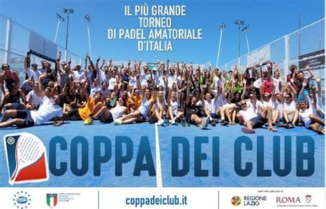 Torna La Coppa Dei Club Padel Msp Sabato Al Via Nona Edizione