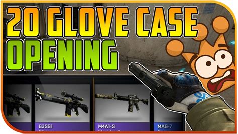 Cs Go Glove Case Unboxing Lecker Er Opening Youtube