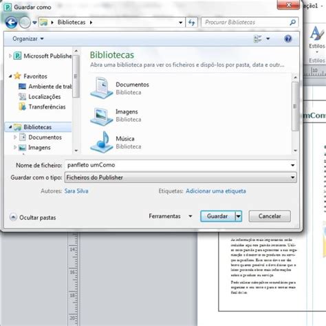 Como Fazer Panfletos O Publisher Passos