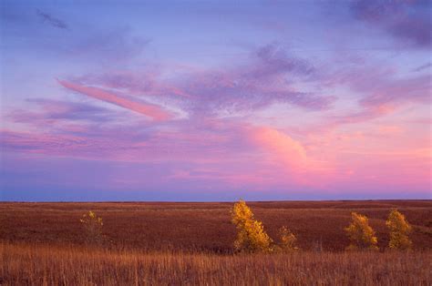 Photograph Entitled Autumn Sky Kansas Flint Hills