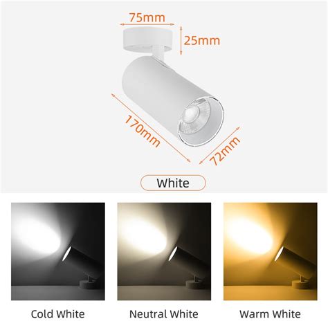 Canmeijia Led Downlight Foldable Spot Light W W Cob Track Surface