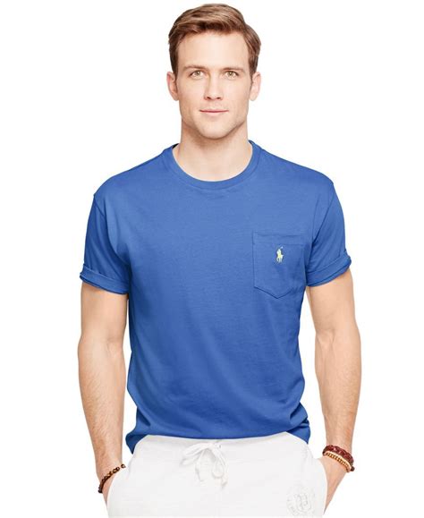 Polo Ralph Lauren Crew Neck Pocket T Shirt Ralph Lauren Denim Shirt