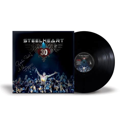 Limited Edition Steelheart 30 Anniversary Vinyl Album Signed And Num