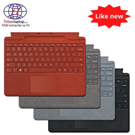 Bàn phím Surface Pro 8 9 X Signature Keyboard có khe sạc Slim Pen Cũ