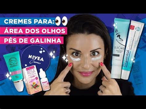 Melhores CREMES para ÁREA DOS OLHOS YouTube