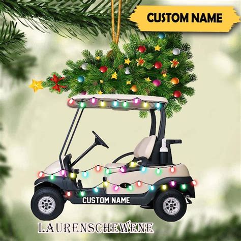 Christmas Golf Decor Etsy