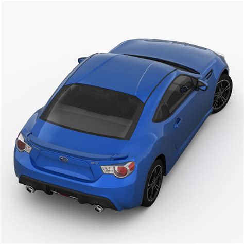 Subaru Brz Modelo D Max Obj Fbx Ds Free D