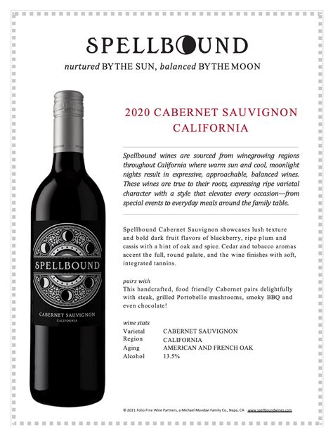 Spellbound Cabernet Sauvignon Folio Fine Wine Partners