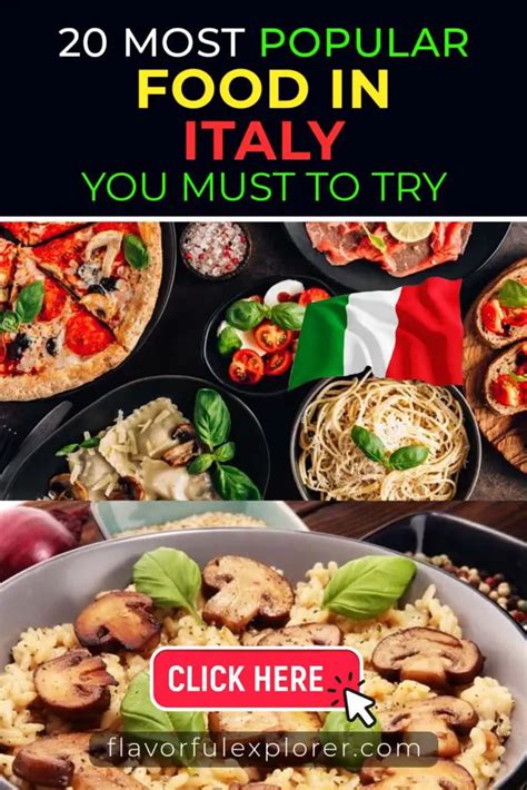 20 Popular Food in Italy: Exploring Italian Culinary Delights