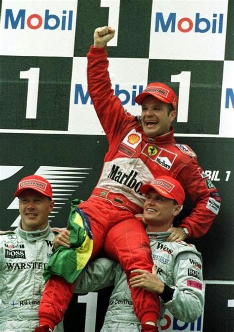 F German Grand Prix St Victory Of Rubens Barrichello