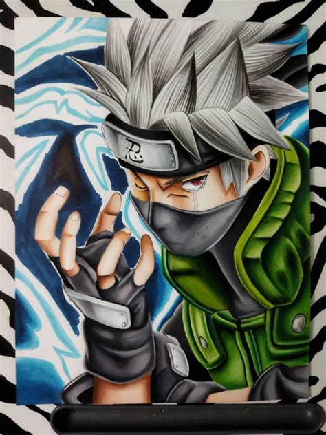 acción por favor no lo hagas Conquistador dibujos de kakashi sensei a