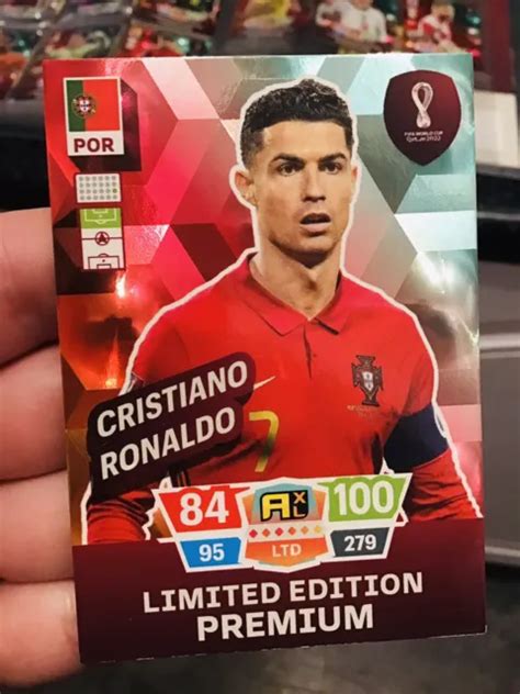 Panini Adrenalyn Xl World Cup Russia Cristiano Ronaldo Limited