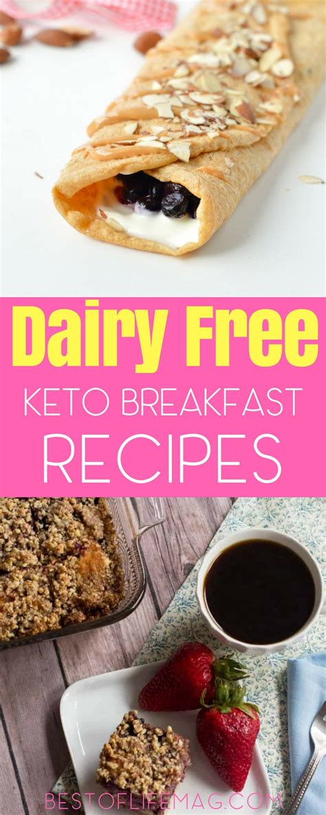 Dairy Free Keto Breakfast Recipes - Best of Life Magazine