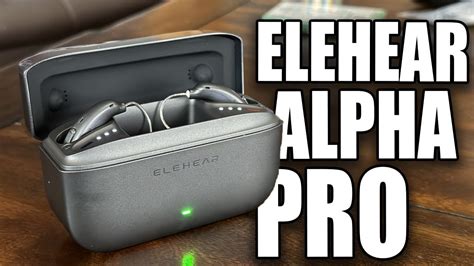 Elehear Alpha Pro Hearing Aids Review Ai Noise Reduction All Day