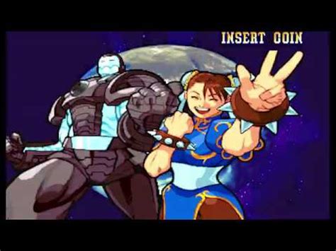 Marvel Vs Capcom 1 Arcade Chun Li War Machine Playthrough Jun