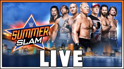 Wwe Summerslam 2016 Live Reactions Review And Highlights Youtube