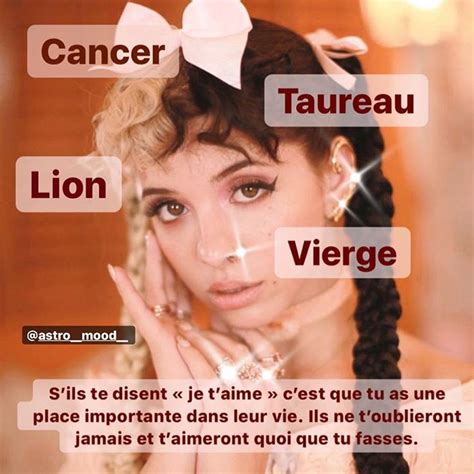 ᕠຣᰋʀ๑ M๑๑ᖙ sur Instagram LES SIGNES ET LA SIGNIFICATION DE je