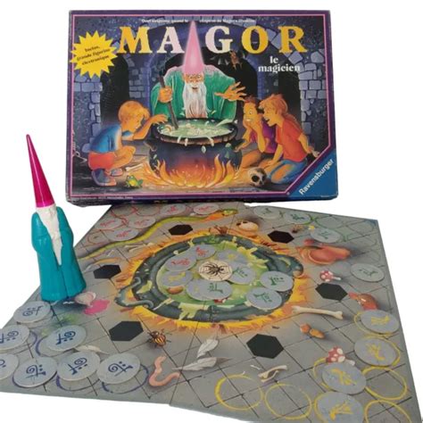 JEU DE SOCIÉTÉ Magor le Magicien Ravensburger 1993 Vintage Complet EUR