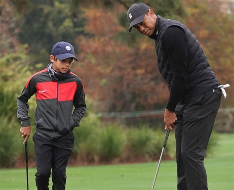 Tiger Woods Focus Playing With Son Charlie At The Pnc Championship Is