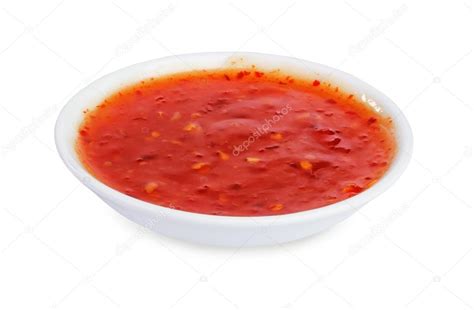 Red Hot Chilli Sauce Stock Photo Levkro