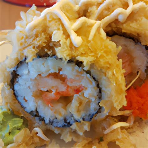 Ebi Tempura Inside Out Roll Rezept