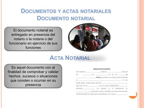 Ley Del Registro Y Notarial Ppt Descarga Gratuita