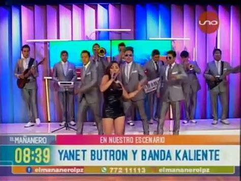 YANET BUTRON Y SU BANDA KALIENTE Éxitos Yanet Butrón en El Mañanero