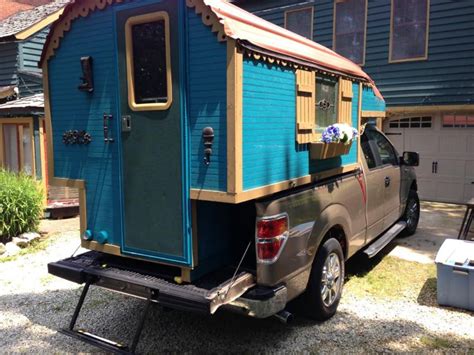 Whimsical Tiny Housetruck Camper Conversion With Full Shower Tiny Houses Hot Sex Picture