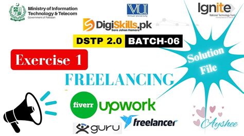 Freelancing Exercise 1 Batch 6 Digiskills Digiskills Freelancing