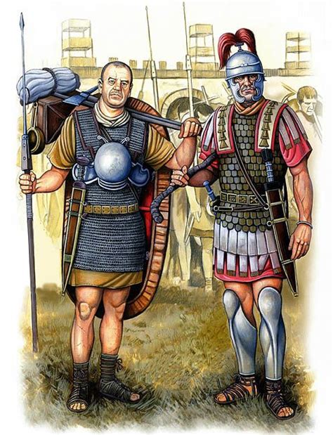 Legionario Y Centurión Siglo I Ac Angel García Pinto Legione