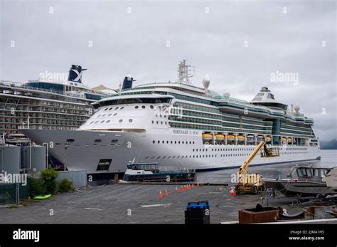 Sitka Alaska July 26 2022 View Of Sitkas Cruise Ship Terminal