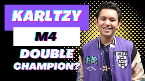 Echos KarlTzy Wants To Be The First Double M4 Champion YouTube