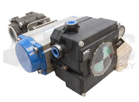 New Vrc Ve G Valve Positioner W Sr B Pneumatic Actuator W Wcb